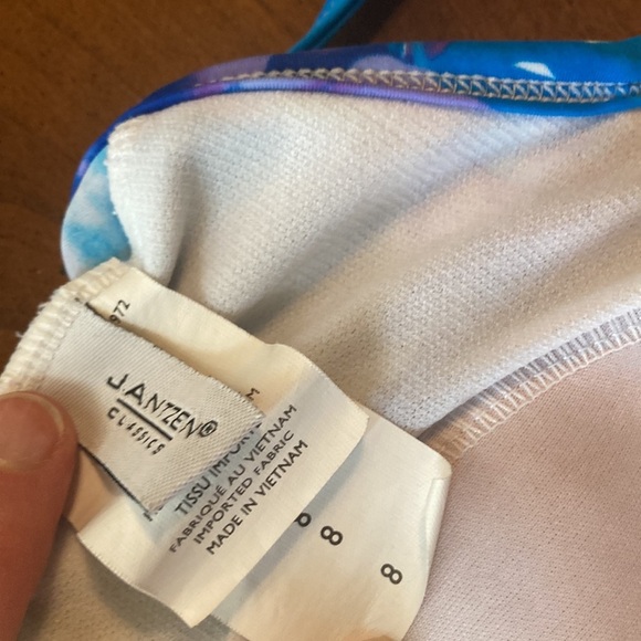 JANTZEN Classics Womens 2 pc. Tankini Set - size 8 - Picture 11 of 16